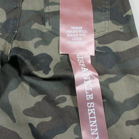 Hydraulic womens camo Murray ankle skinny stretch jeans 8 - Picture 9 of 9